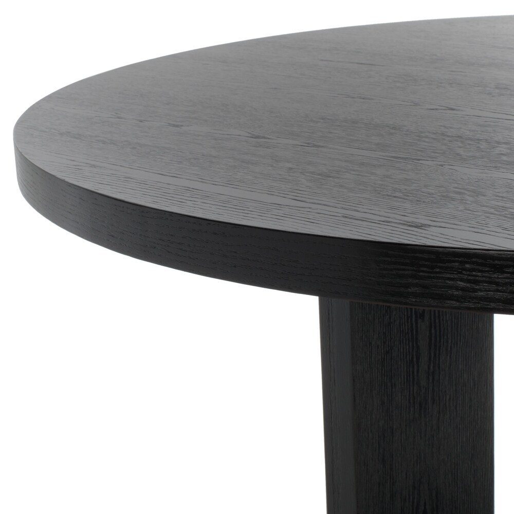 SAFAVIEH Couture Calamaria Round Wood Dining Table   47.75 IN W x 47.75 IN D x 30 IN H