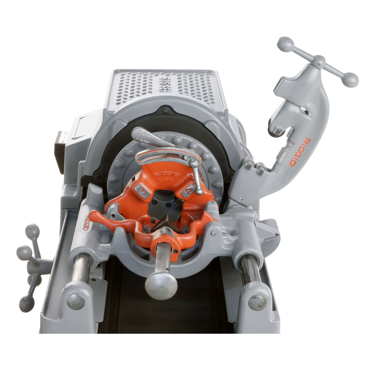 Reconditioned RIDGID 535 V3 Pipe Threader with 811A Dies  New Universal Cart - Affordable Tools