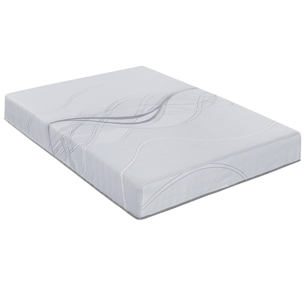 Sleeplanner 10 inch Hybrid Memory Foam Spring Mattress In a Box