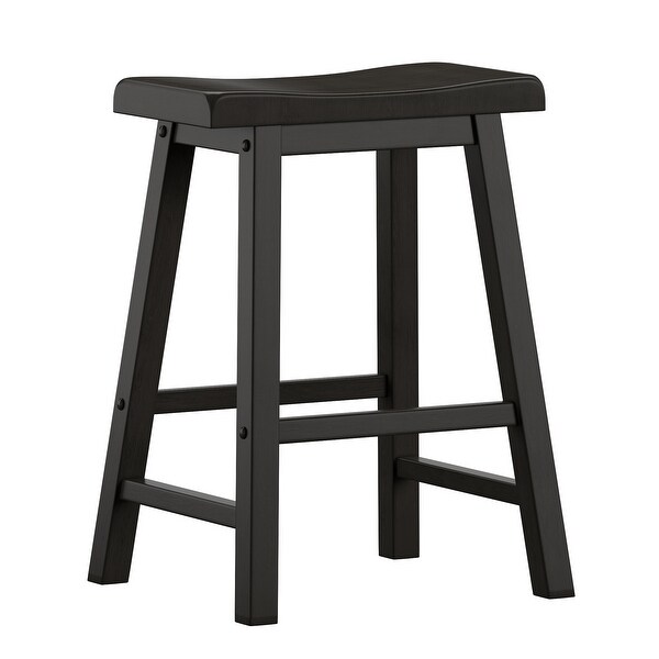 Salvador Saddle Seat Counter Stool (Set of 2) by iNSPIRE Q Bold