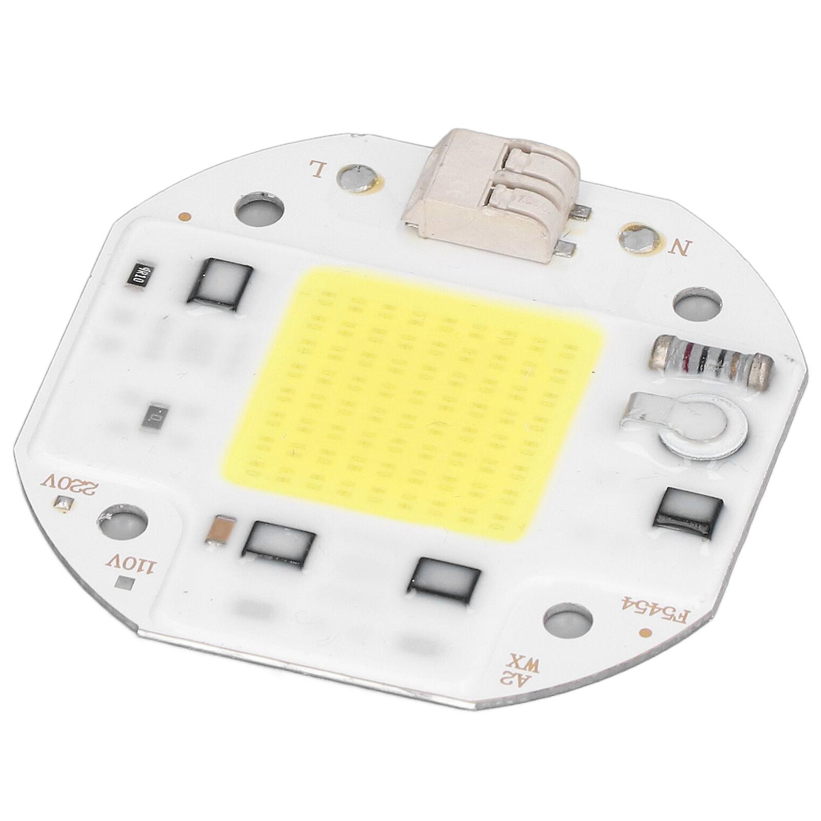 Cob Lamp Bead High Power Led Chip High Brightness Drive Free For Diy Lamp Floodlight Indoor Lighting 220v70w Cold White 5800k-6500k