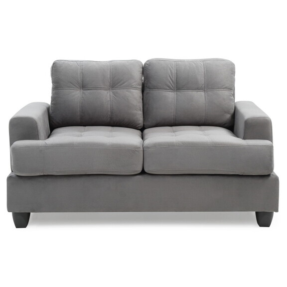 Glory Furniture Sandridge G513A L Loveseat  GRAY B...