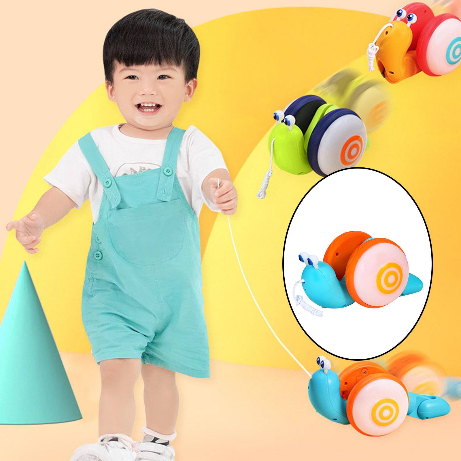 Cute -shaped Drag Toddler Toys Early Education Walk Lighting Music Walking Motor Skills