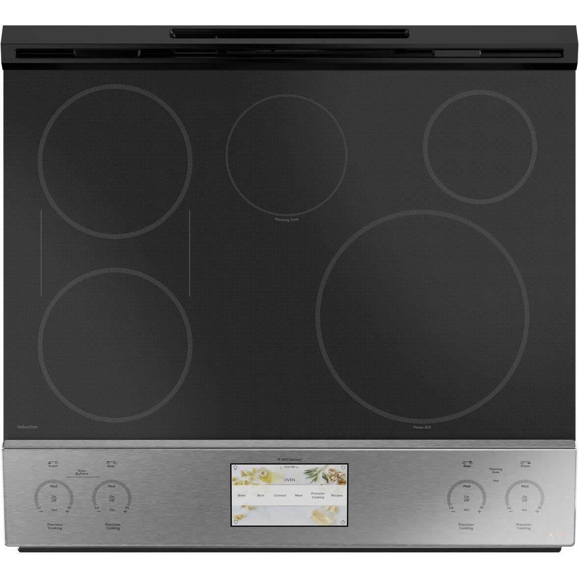 Caf¨¦ 30-inch Slide-in Induction Range CHS900M2NS5