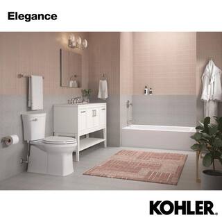 KOHLER Setra Single Hole 2-Handle Monoblock Bathroom Faucet in Vibrant Brushed Nickel K-R29664-4D-BN