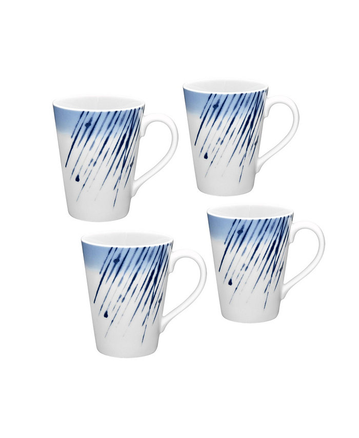 Noritake Noriake Hanabi Set 4 Mugs