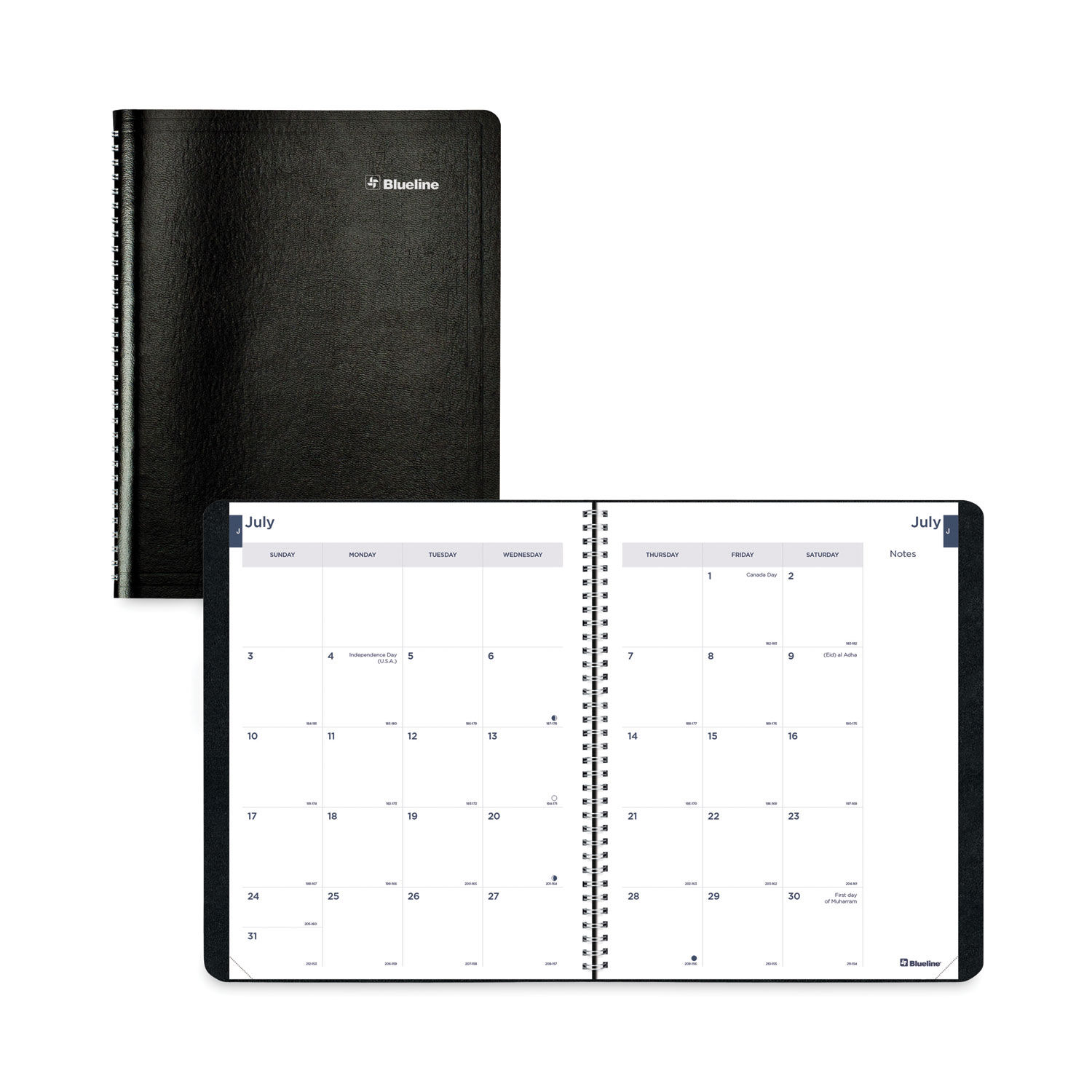 Academic Monthly Planner by Bluelineandreg; REDCA701BLK