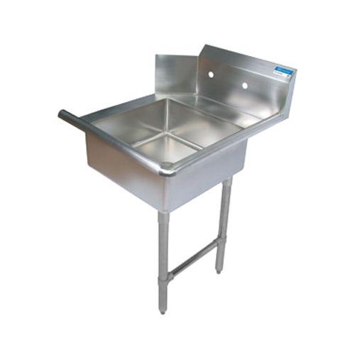 BK Resources BKSDT-36-R-SS Soiled Dish Table 36