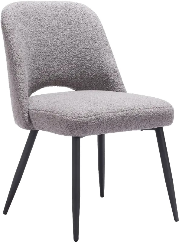 Teddy Gray Dining Chair， Set of 2