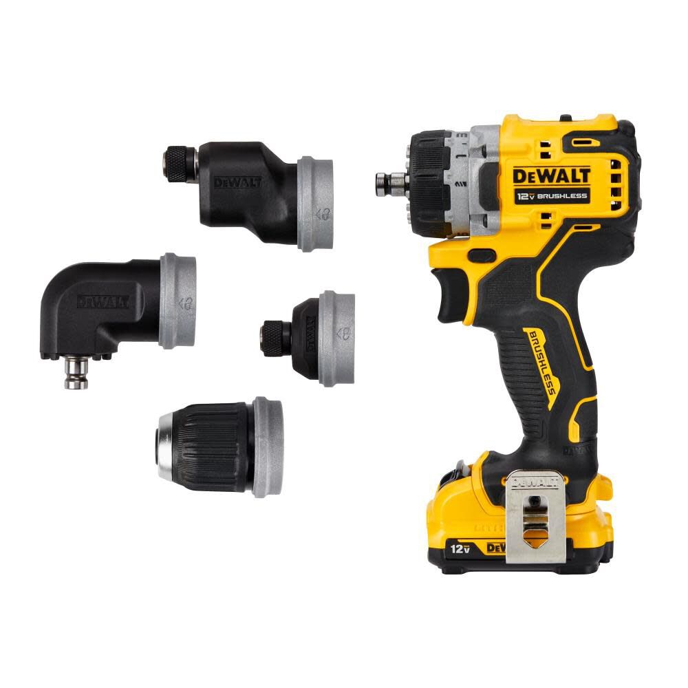 DEWALT XTREME 12V MAX 5 in 1 Drill/Driver Brushless Cordless Kit DCD703F1 from DEWALT