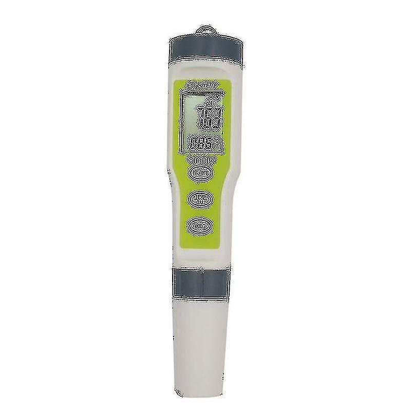 Digital Ph Meter Large Waterproof Pen Water Quality Tester 4 In 1