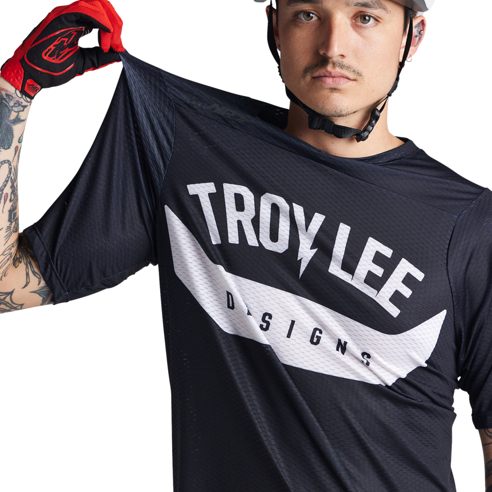 Troy Lee Designs Skyline Air Short Sleeve MTB Jersey - Air Core - Black