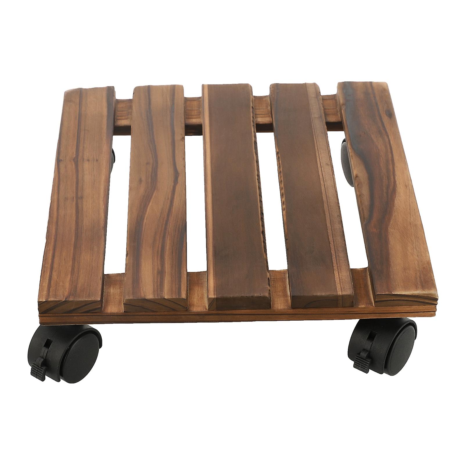 Plant Display Stand Indoor Living Room Shelf Free Standing Flower Shelf with Row Wheel for Garden Flower Holder Bonsai