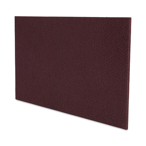 Boardwalk Deep Scrub Pads | 20 x 14， Maroon， 10