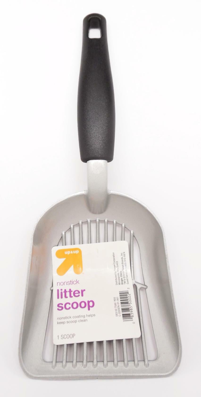 Up and Up Cat Litter Scoop - Metal - Non-Stick Coating Helps Keep Scoop Clean