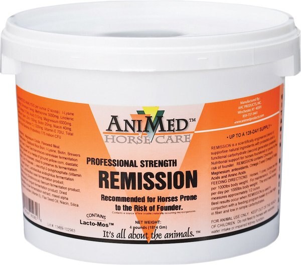 AniMed Professional Strength Remission Hoof Health Powder Horse Supplement