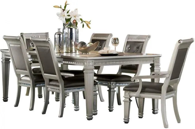 Bevelle Dining Table and 4 Side Chairs