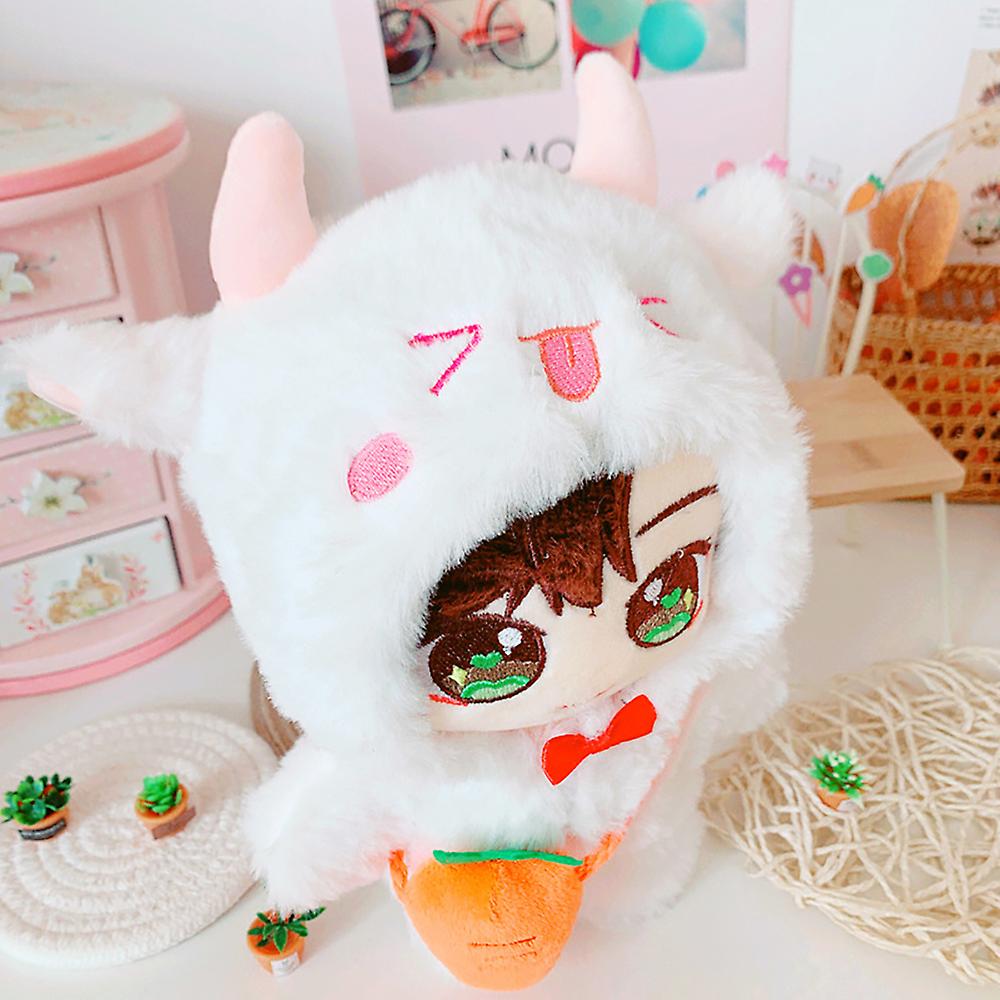 8in Doll Dressup Onesies Backpack 20cm Plush Doll Clothes