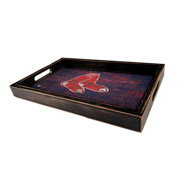 Mlb Boston Red Sox Distressed Tray