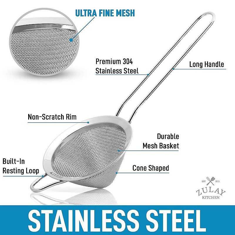 Cone Shaped Cocktail Strainer