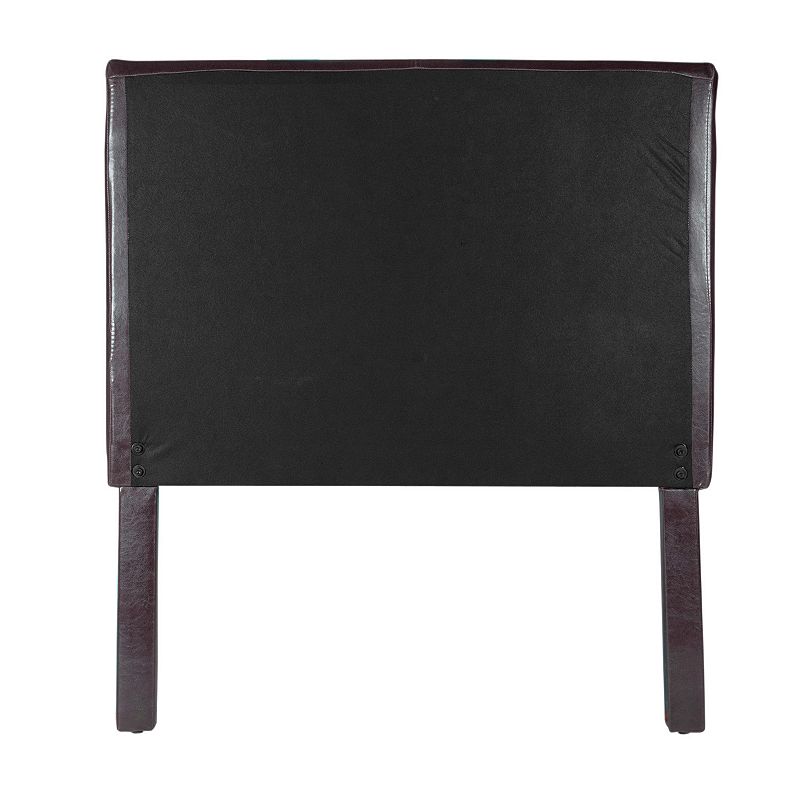 HomePop Faux Leather Twin Headboard