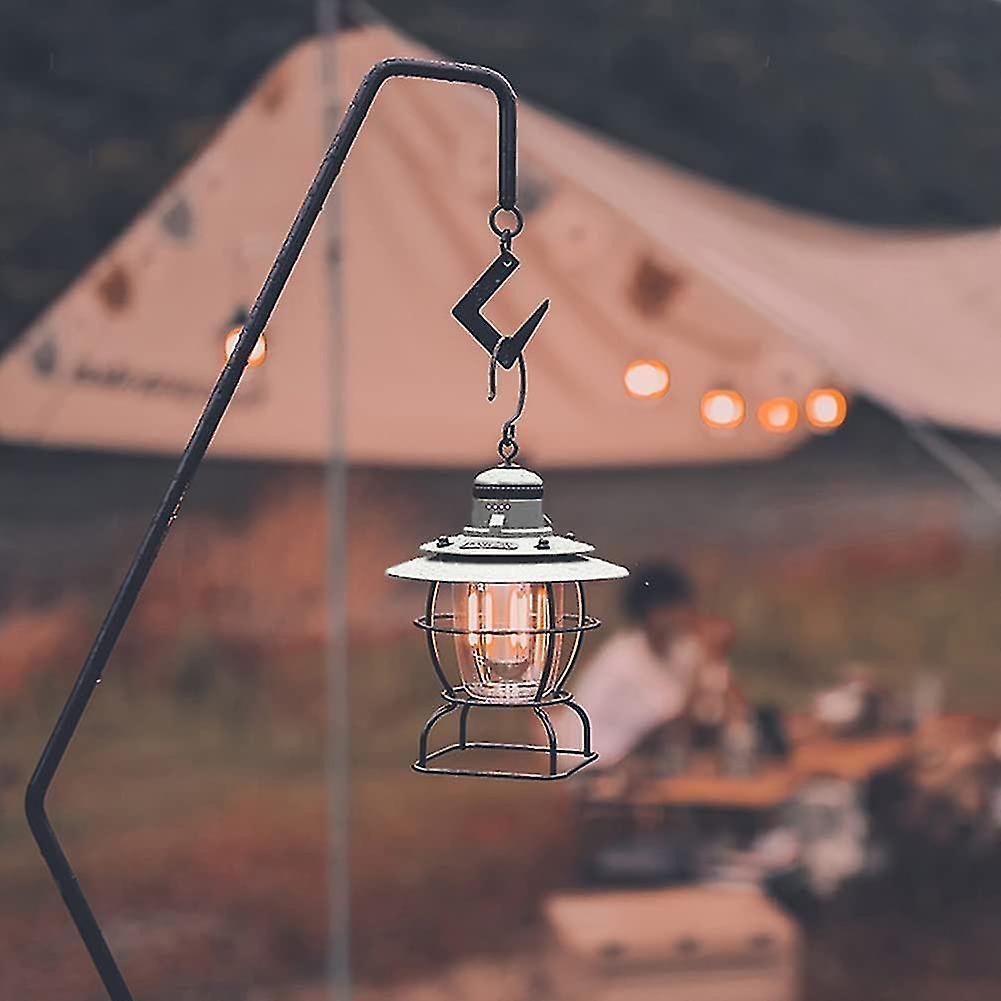 Portable Led Camping Lamp Iron Hanging Lantern Waterproof Usb Rechargeable Led Camping Lantern Conti