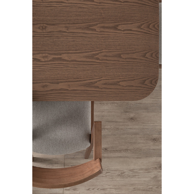 Zola Dining Chair - Cocoa & Grey