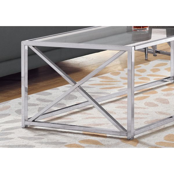 Coffee Table， Accent， Cocktail， Rectangular， Living Room， 44