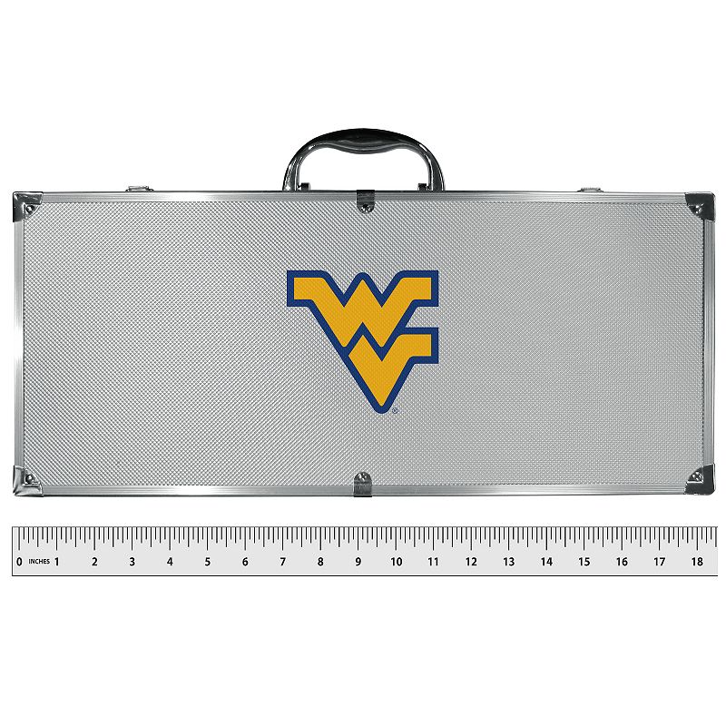 West Virginia Mountaineers Tailgater 8-Piece BBQ Grill Set