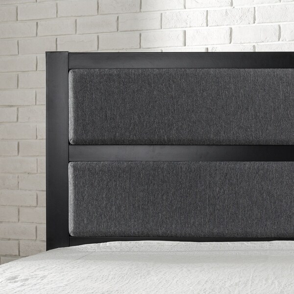 Priage by Zinus Upholstered Metal Full/Queen Headboard - - 17041533