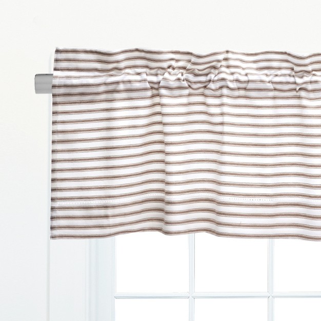 C amp f Home Ticking Stripe Valance