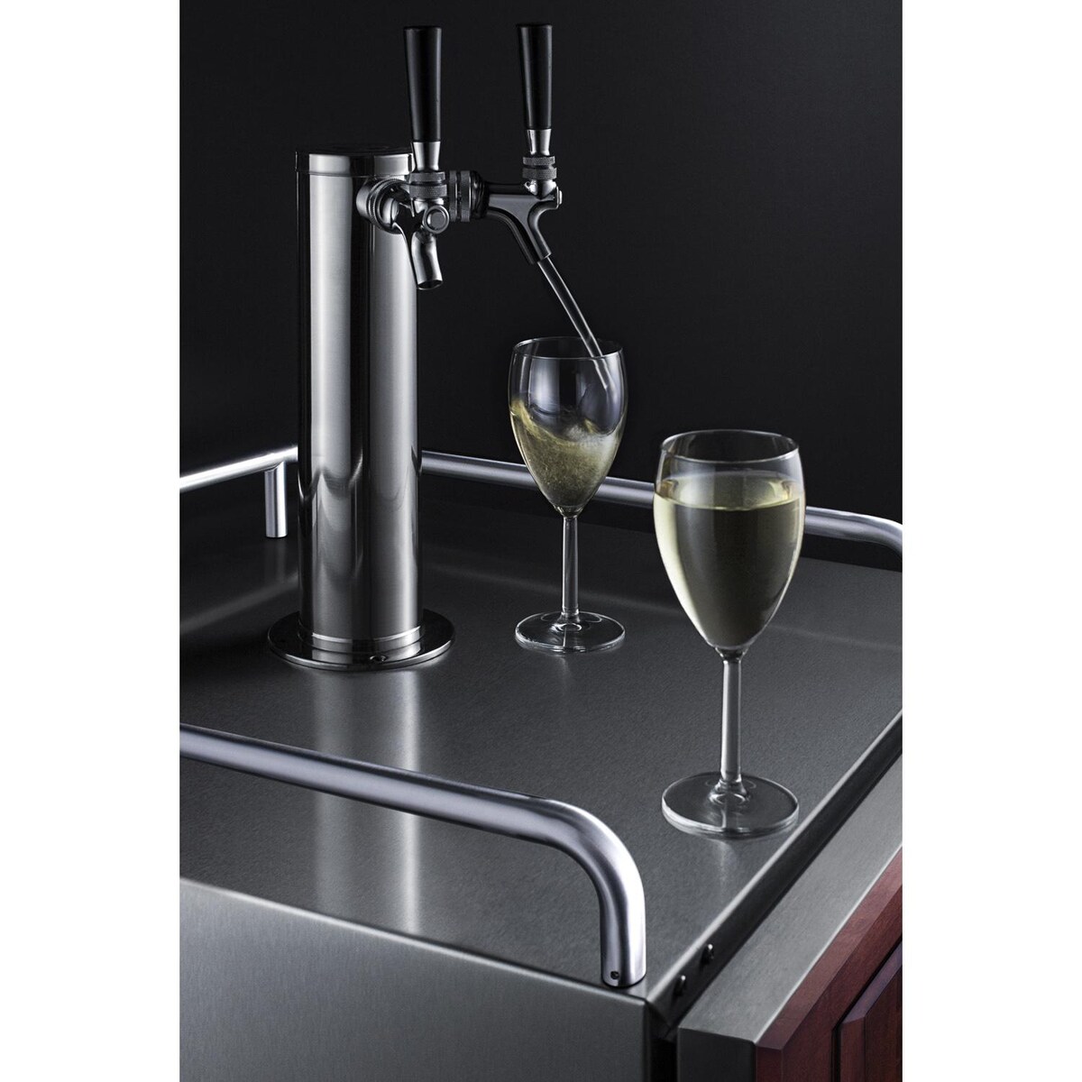 Summit 24-Inch 5.6 Cu. Ft. Built-In Wine Kegerator