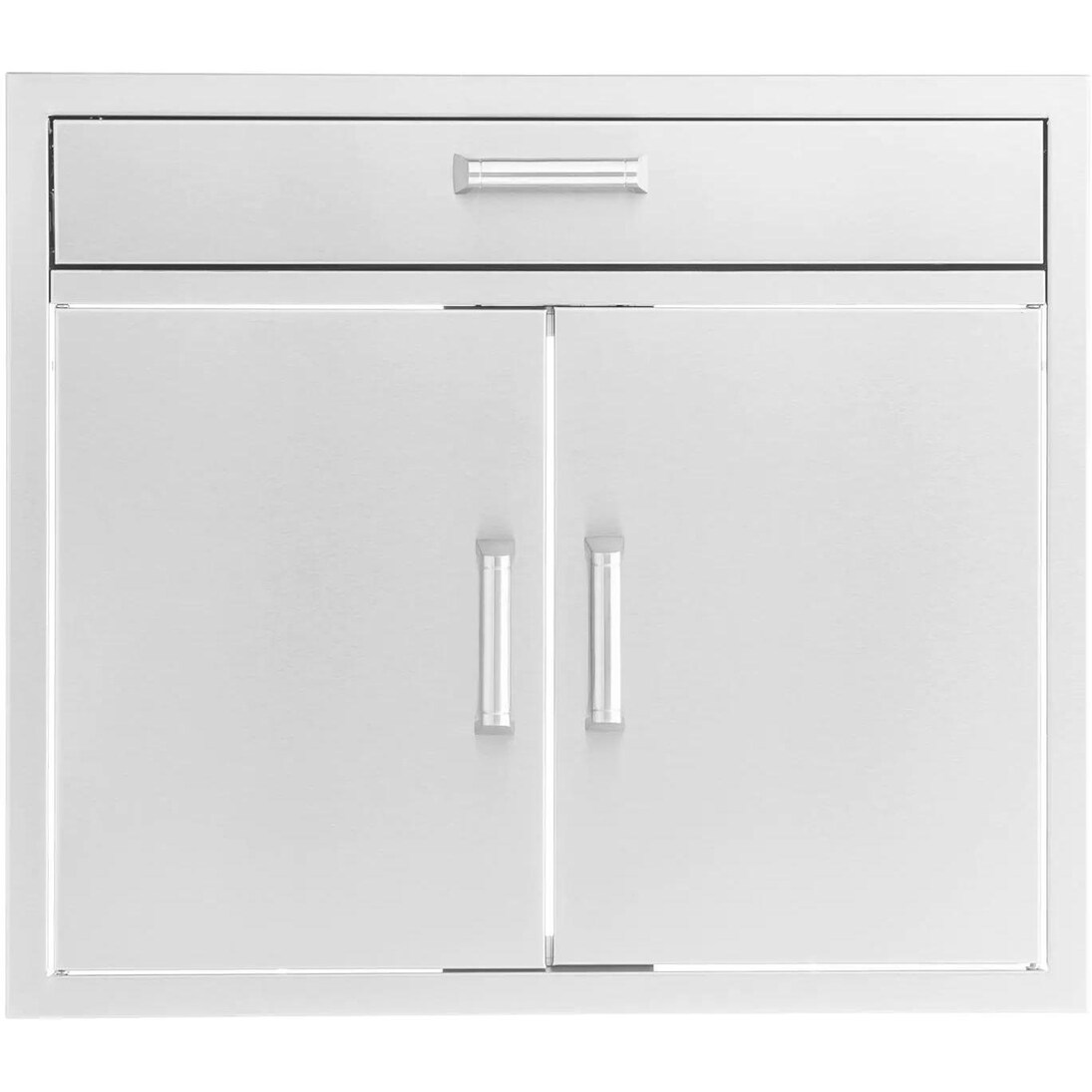 Signature 30-Inch Stainless Steel Double Door and Single Drawer Combo