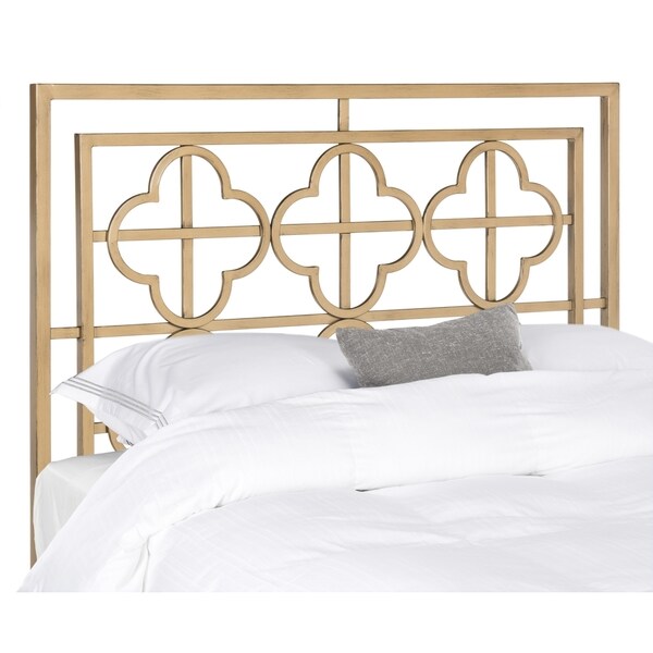 SAFAVIEH Lucinda Antique Gold Metal Headboard (Full) - - 14428170