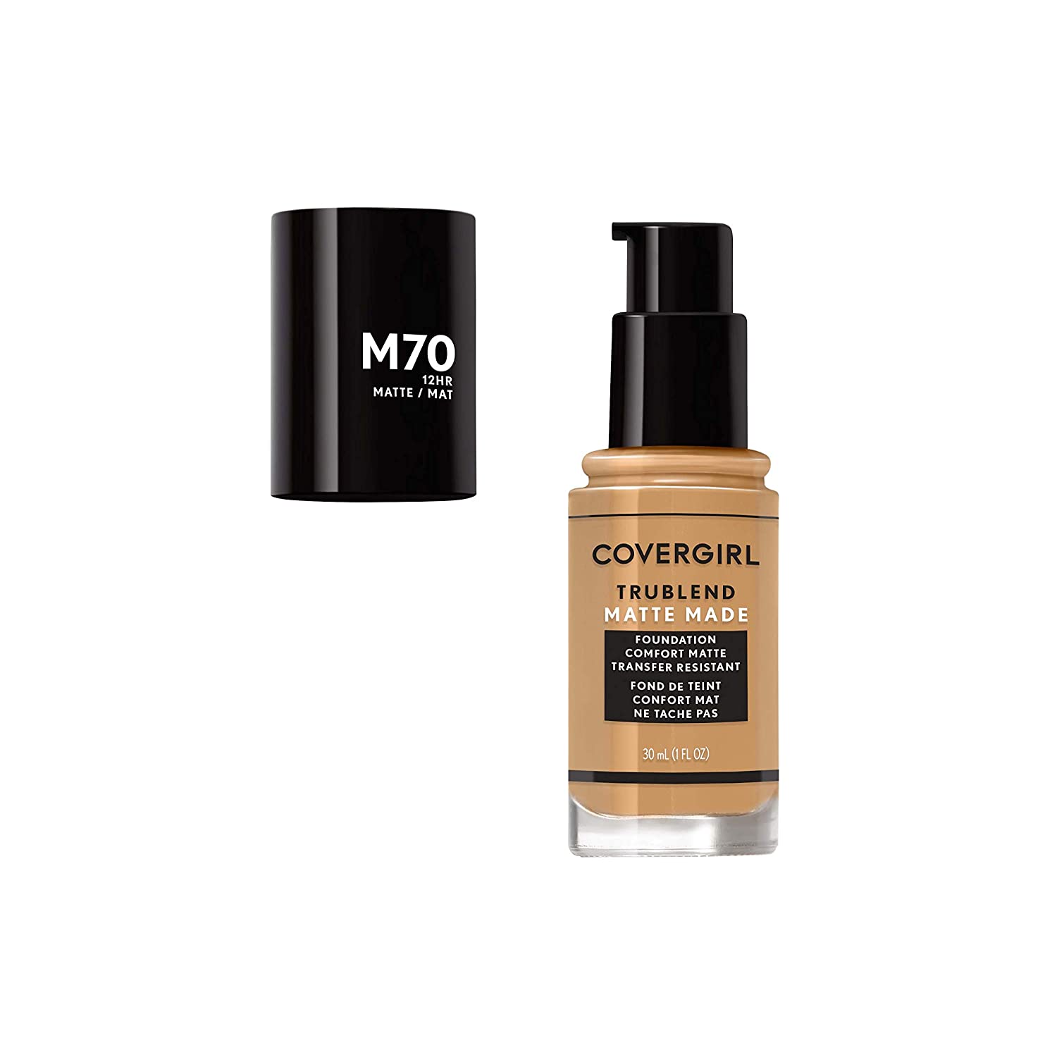 Covergirl Trublend Matte Made Liquid Foundation， M70 Sand Beige， 1.014 Ounce