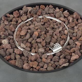 Noble House Reign Concrete Circular Metal Fire Pit (No Tank Holder) 70198