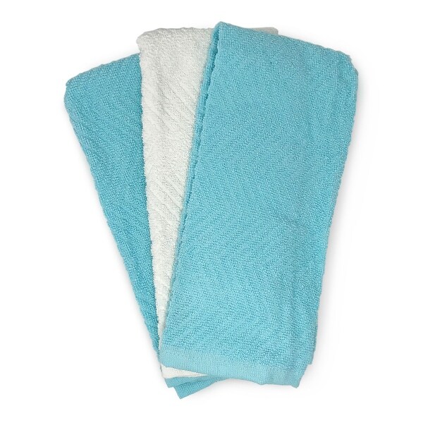 3-Pack All-Cotton Kitchen Dish Towel Set