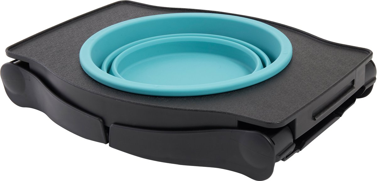 Frisco Elevated Collapsible Travel Bowl