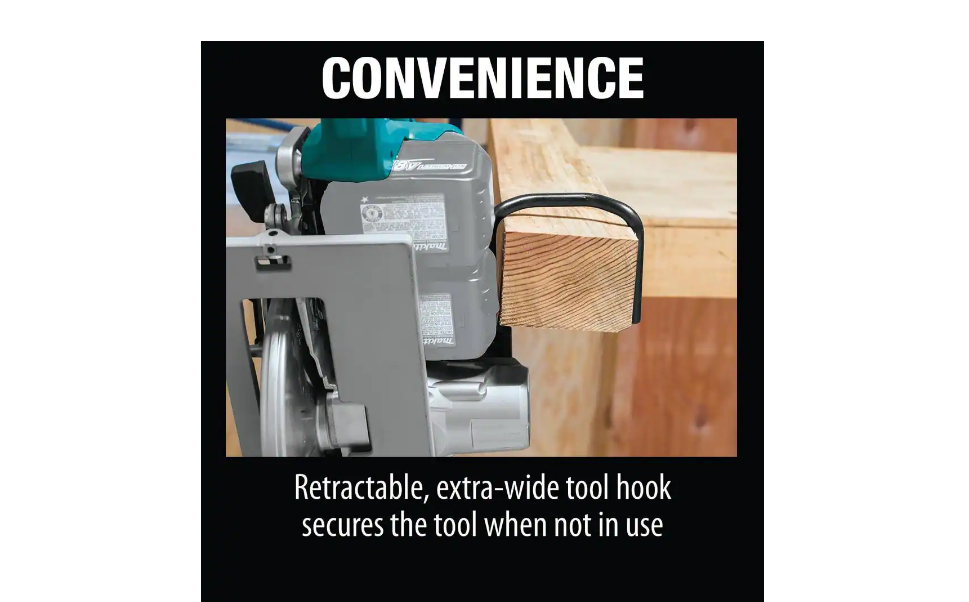 Makita XSR01Z 18-Volt X2 LXT Lithium-Ion (36-Volt) Brushless Cordless Rear Handle 7-1/4 in. Circular Saw (Tool-Only)