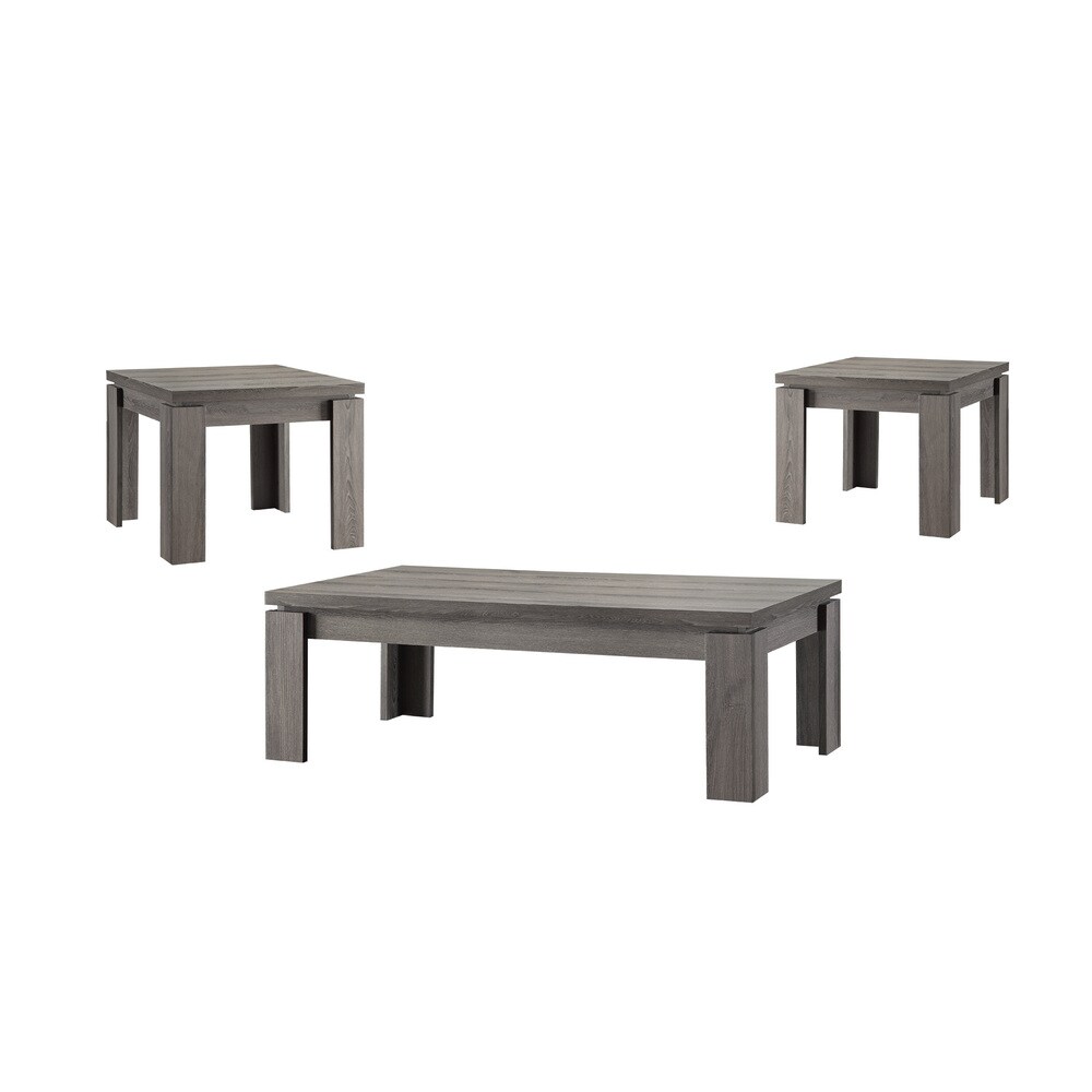 Coaster Furniture Cain 3 piece Occasional Table Set