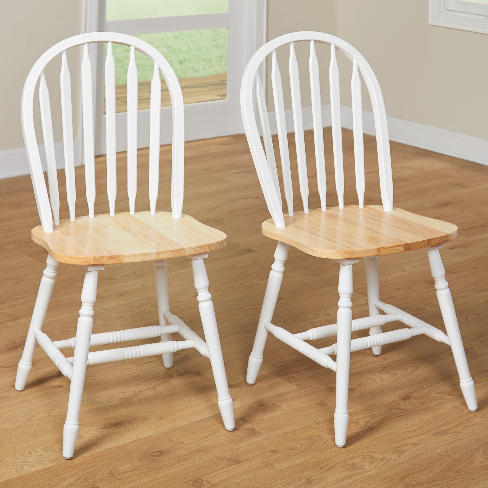 Arrowback Windsor Dining Side Chair - Set of 2