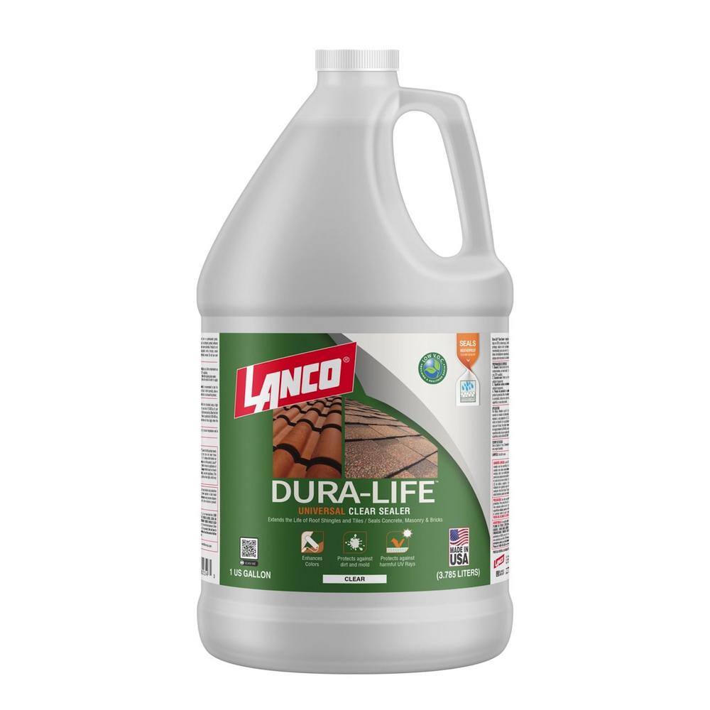 Lanco Dura-Life 1 Gal. Clear Tile and Shingle Roof Sealer WL2823-4