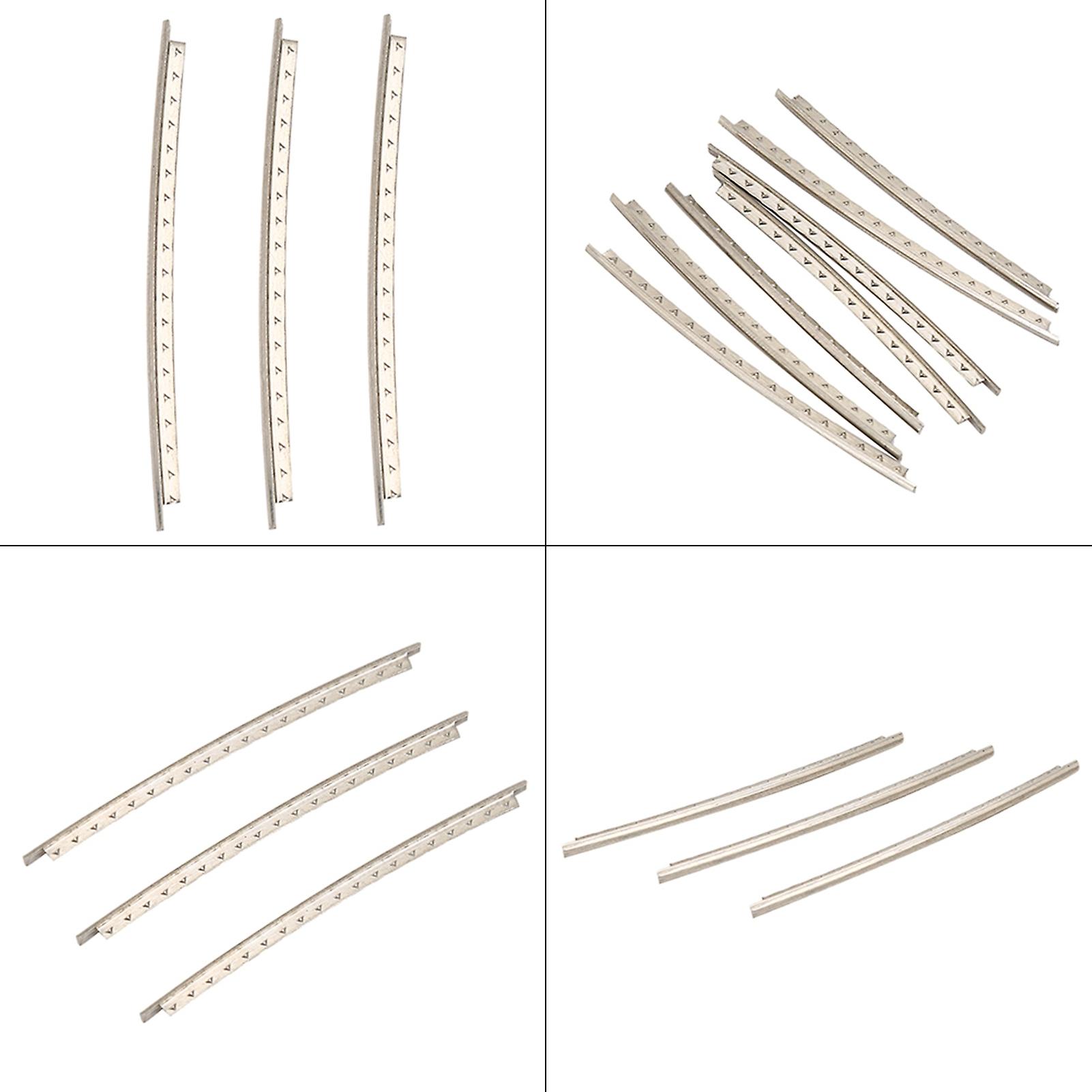 24pcs Guitar White Copper Fret Wire Fretwire Set Accessory For Electric Guitars