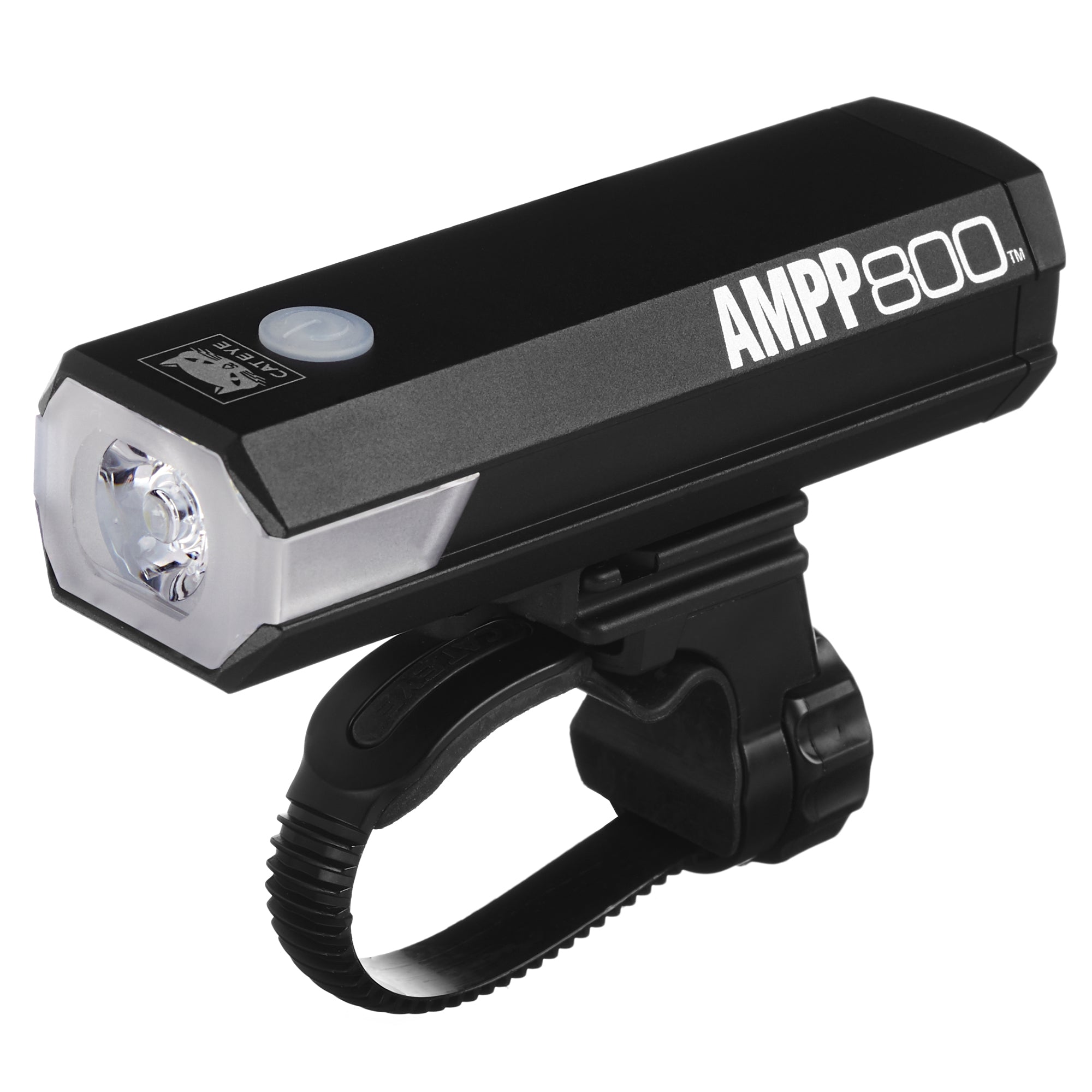 CAT EYE - AMPP800 Rechargeable Bike Headlight， High Power LED， 800 Lumens， with Micro USB Cable