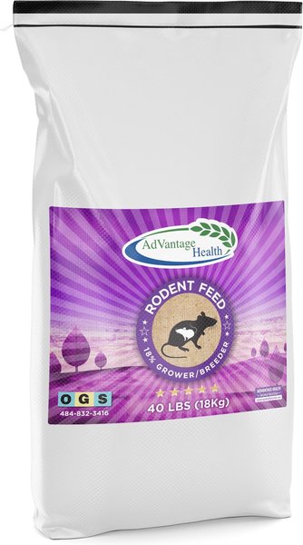 AgSolv Feed Health Rodent 18% Grower and Breeder Small Pet Food