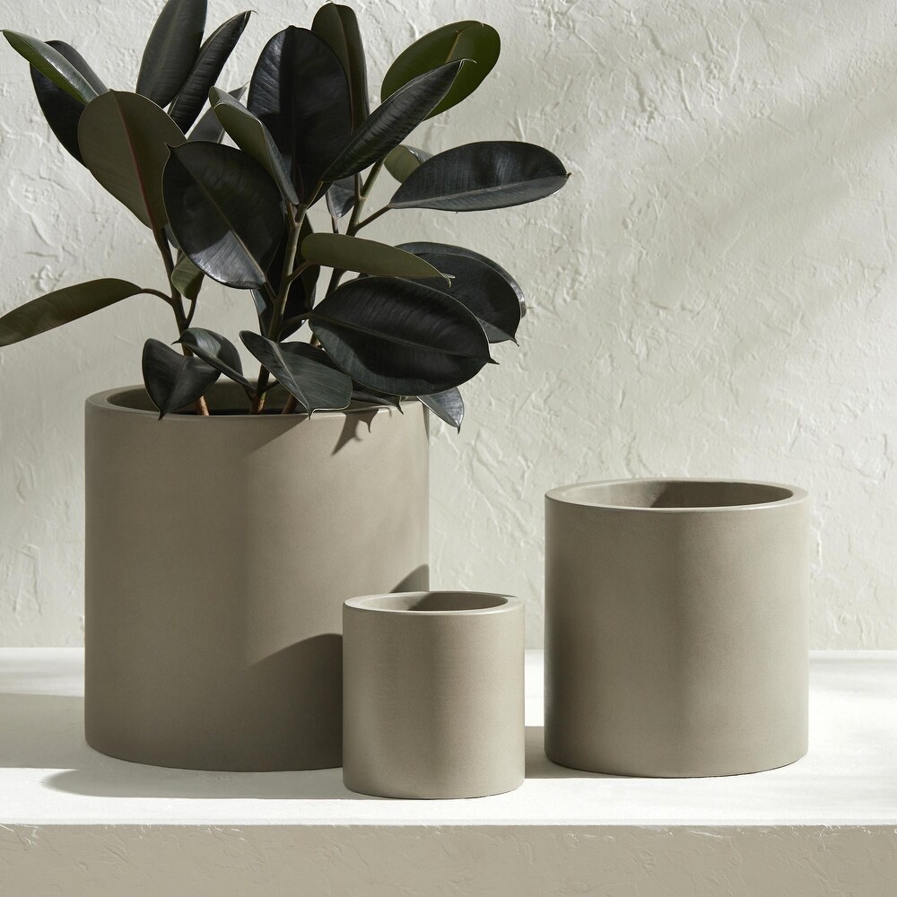 Monson Concrete Planter Set   8\