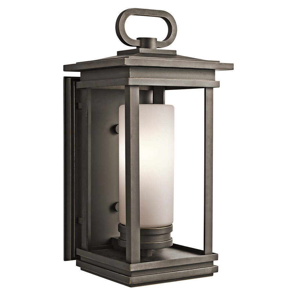 Kichler Lighting South Hope Collection 1-light Rubbed Bronze Outdoor Wall Lantern Shopping - The Best Deals on Outdoor Wall Lanterns | 18884872