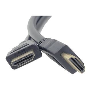 Micro Connectors Inc 25 ft. High-Speed 4K HDMI With Ethernet (28AWG) CL2 In-Wall Rated Cable H2-25MAMA