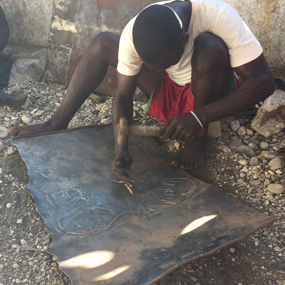 Handmade Entwined Tree of Life Metal Wall Art (Haiti)