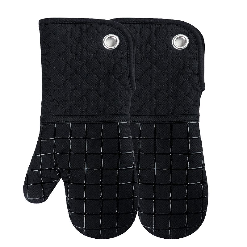 Popular Bath Grids Silicone Oven Mitt 2-pk.